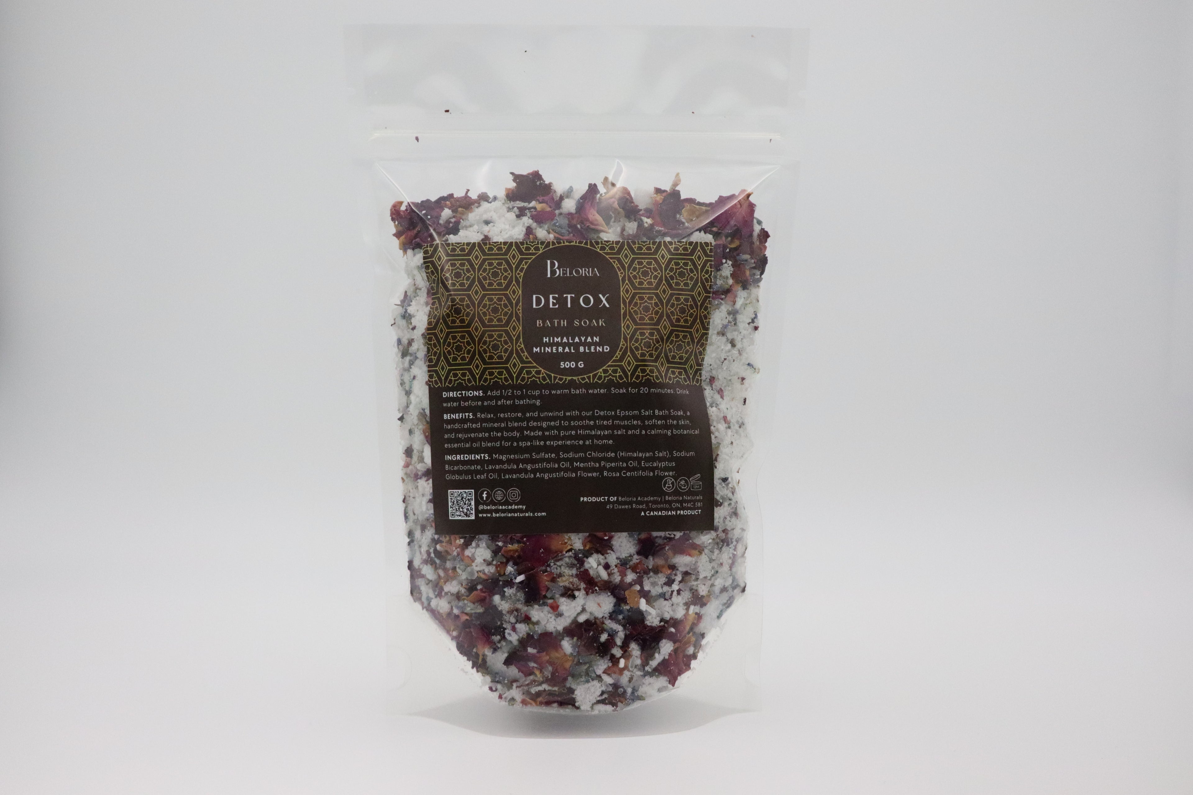Detox Epsom Salt Bath Soak